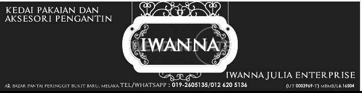 Butik Iwanna Andaman Melaka