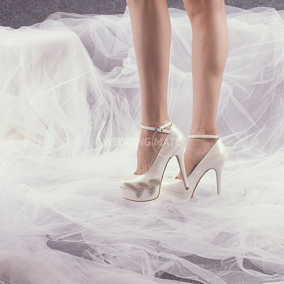 White Label bridal shoes