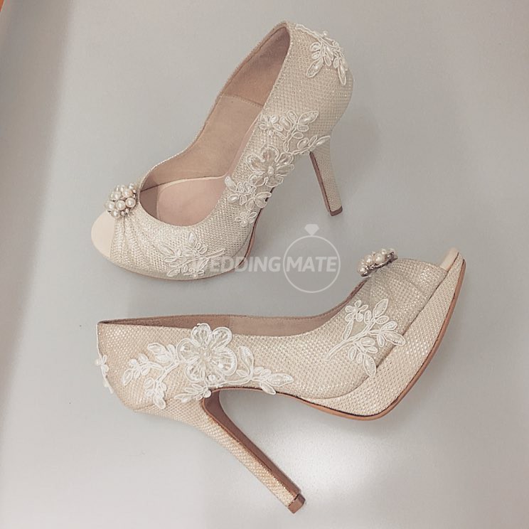 White Label bridal shoes