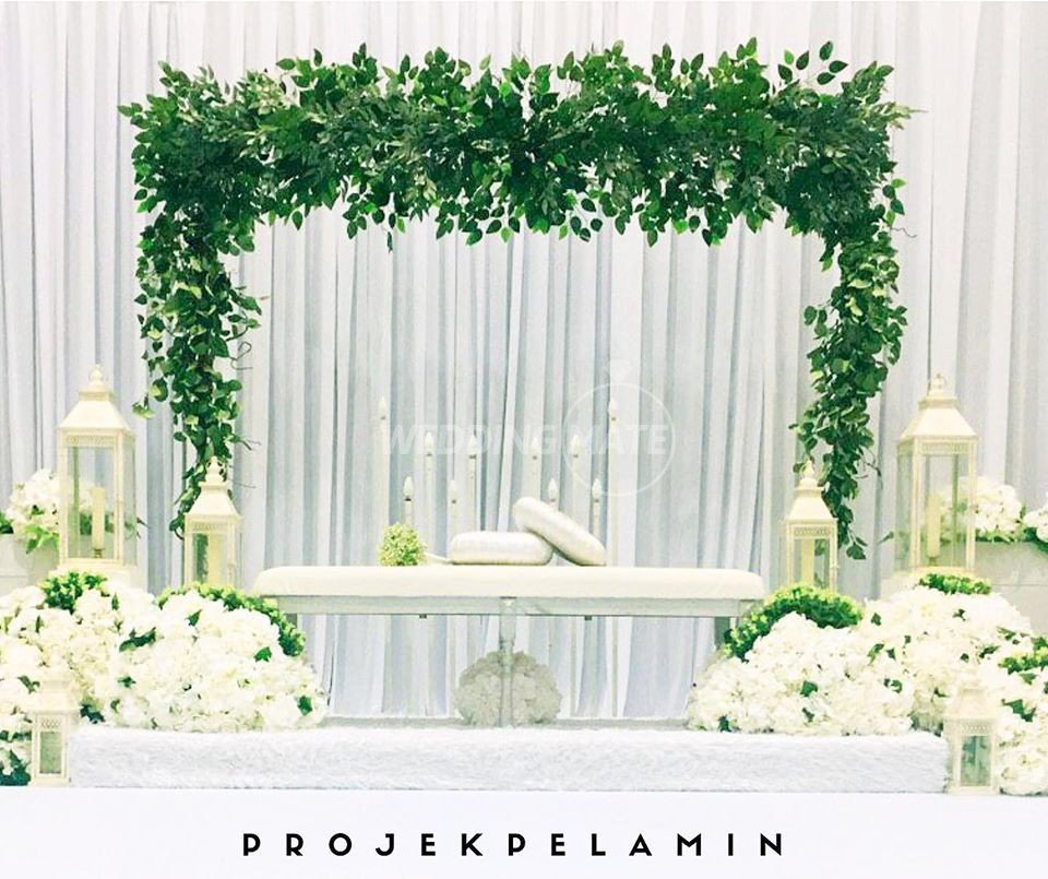 Pelamin DIY Terlajak Murah Perak