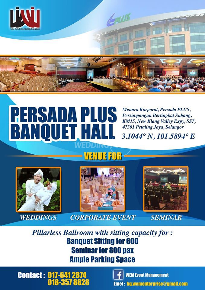 Plus persada dewan banquet Shah Alam