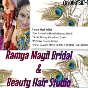 Ramya Mayil Bridal & Beauty Hair Studio